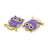 Painted Alloy Pendants LS-PALLOY-P288-01G-12-2