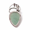 Natural Green Aventurine Pendants G-I220-G02-2