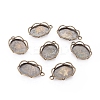 Tibetan Style Alloy Pendant Cabochon Settings LS-TIBEP-0581-AB-LF-1