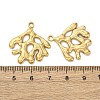 304 Stainless Steel Pendants STAS-Z142-07G-3