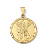 Religion Theme 304 Stainless Steel Pendants STAS-F336-06D-G-1