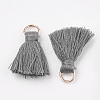 Polycotton(Polyester Cotton) Tassel Pendant Decorations FIND-S280-02-2
