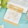 6Pcs Brass Micro Pave Cubic Zirconia Pendants KK-BBC0018-94-6