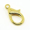 Tibetan Style Alloy Lobster Claw Clasps X-PALLOY-O027-01-2