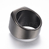 304 Stainless Steel Signet Band Rings for Men RJEW-G091-16-B-3