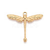 304 Stainless Steel Dragonfly Pendants STAS-T069-23G-1