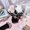 Pleated Polyester Mesh Gift Wrapping Bouquet Packaging for Valentine's Day DIY-UN0006-65A-3