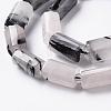 Natural Black Rutilated Quartz Beads Strands X-G-S345-8x11-010-3