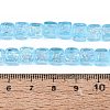 Handmade Foil Glass Beads Strands FOIL-Q002-04C-4