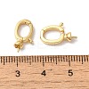 Brass Pendant Bails KK-H483-14G-3