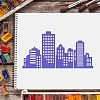 Plastic Reusable Drawing Painting Stencils Templates DIY-WH0172-230-6