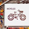 Large Plastic Reusable Drawing Painting Stencils Templates DIY-WH0202-034-6