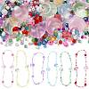 Mixed Styles Glass Beads Strands EGLA-FS0002-63D-2