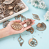DIY Dangle Earring Making Kits DIY-TA0003-44P-5