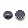 Synthetic Blue Goldstone Cabochons LS-X-G-R416-8mm-34-2