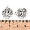 Tibetan Style Alloy Pendants X-TIBEP-R304-077AS-LF-2