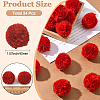 24Pcs Wool Soft Pompom Ball DIY-SC0031-31C-01-2