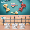 Rectangle Paper Hair Clip Display Cards CDIS-WH0027-04A-01-3