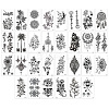 Removable Temporary Water Proof Tattoos Paper Stickers DIY-WH20009-94B-1