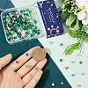 300Pcs 6 Colors Electroplate Glass Beads EGLA-SC0001-36A-3
