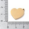 304 Stainless Steel Pendants STAS-Z121-30G-3