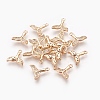 Brass Micro Pave Cubic Zirconia Charms KK-F784-32G-NF-1