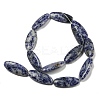 Natural Blue Spot Jasper Beads Strands G-B078-E07-01-3