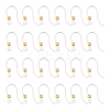 80Pcs Eco-Friendly Plastic Earring Hooks STAS-UN0054-49-1