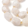 Natural Rainbow Moonstone Beads Strands G-P541-A01-01-3