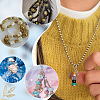 60Pcs 5 Styles Brass Spacer Beads KK-PH0011-20-6