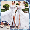 2Pcs Detachable Bowknot Polyester Ribbon Shoe Decoration FIND-FG0003-03A-5