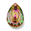 Electroplated Glass Pendants X-GLAA-G122-07C-1