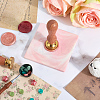 Marble Pattern Porcelain Wax Seal Mats AJEW-WH20007-82A-03-3