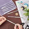 8Pcs Stainless Steel Clay Pottery Sculpture Feather Wire Texture Tool DIY-UN0003-25-3