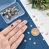 60Pcs 5 Colors 304 Stainless Steel Pendants STAS-NB0001-72-3