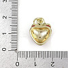 Brass Micro Pave Cubic Zirconia Pendants KK-D409-48G-01-3
