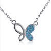 925 Sterling Silver Pendant Necklaces NJEW-BB33983-7