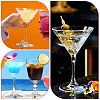 Butterfly Alloy Enamel Wine Glass Charms AJEW-SC0002-38-5