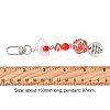 Handmade Polymer Clay & Acrylic & Resin & Glass Pendant Decorations KEYC-FS00037-06-2