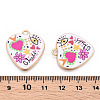 Printed Alloy Pendants LS-ENAM-ZX002-36A-3