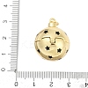 Brass Micro Pave Cubic Zirconia Locket Pendants KK-H203-13G-02-3