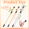 3Pcs 3 Colors Iron Jewelry Helper Tool Bracelet Clamp AJEW-WR0002-72-2