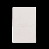 Rectangle Paper Earring Display Cards CDIS-D007-01E-4