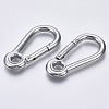 Tarnish Resistant 304 Stainless Steel Rock Climbing Carabiners STAS-N087-23A-01-2