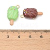 Alloy Enamel Pendants ENAM-A014-04G-3