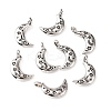 Tibetan Style Alloy Pendants TIBEP-S299-27AS-RS-3