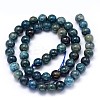 Round Natural Apatite Beads Strands G-F222-04-8mm-3