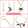 20Pcs 10 Styles Alloy Enamel Pendants ENAM-CJ0004-33-6