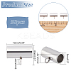 50Pcs 201 Stainless Steel Tube Bails STAS-DC0010-80-2
