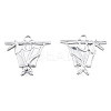 Non-Tarnish 201 Stainless Steel Pendants STAS-N098-266P-1